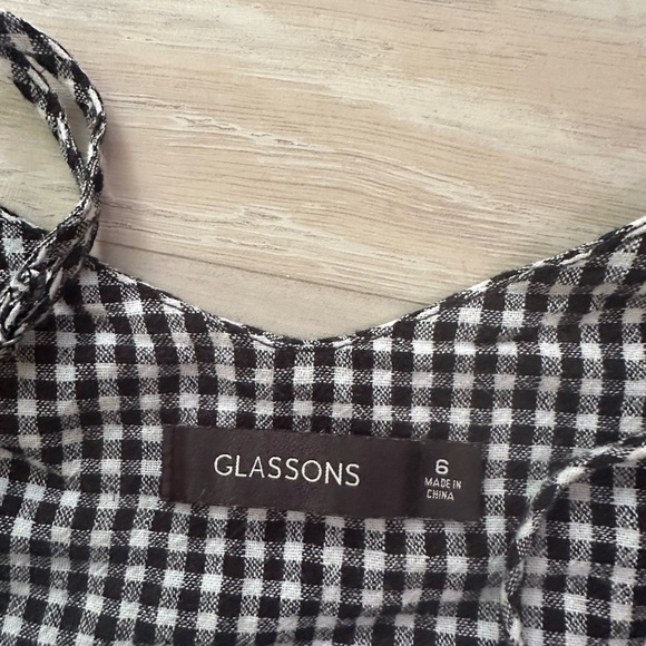 Glassons Black and White Checkered Dress - Picture 5 of 7